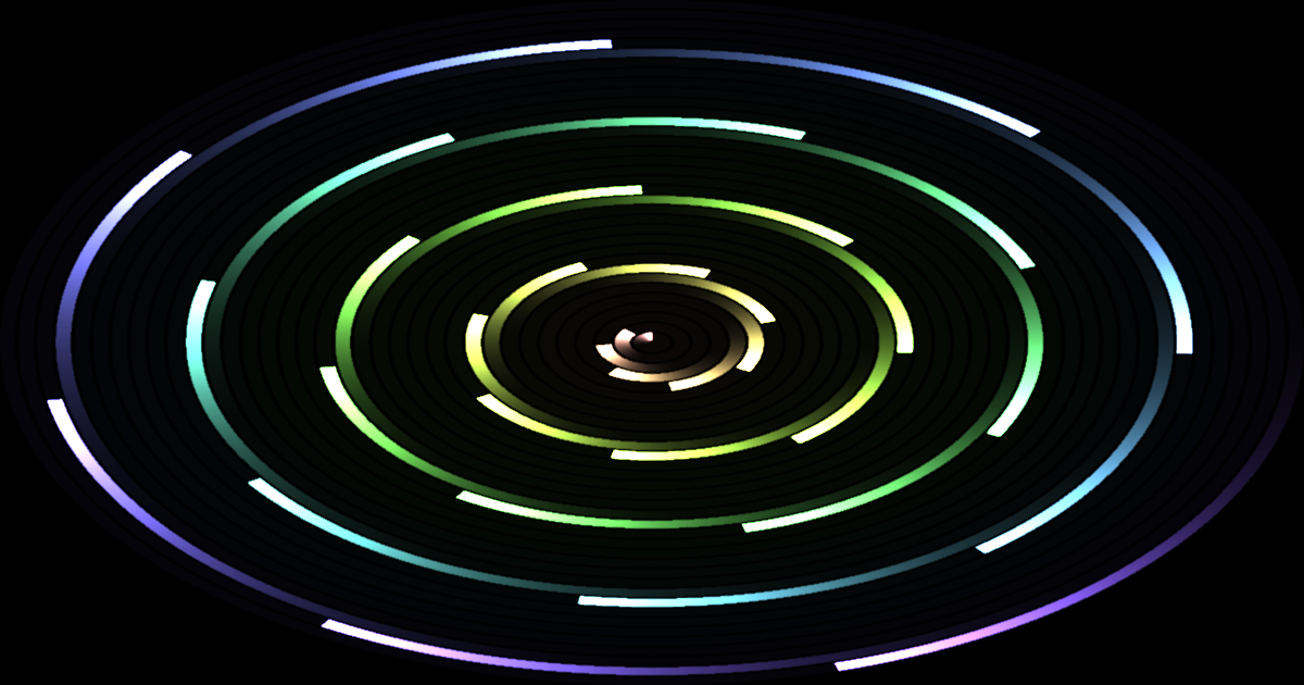 Polyrhythm Visualizer - Interactive WebGL visualization